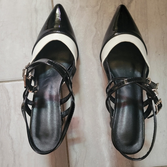 kaigelin Shoe Shoes - Kaigelin Elegant High Heels Women Contrast Color Pointy Toes Shoes SZ 11